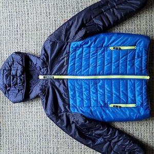Eddie Bauer Boys Jacket M Reversible